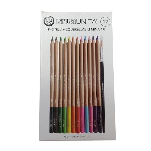 Pastelli acquerellabili mina da 4mm confezione...