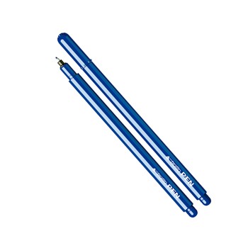 Pennarello tratto pen new metal blu 2