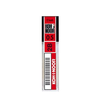 Astuccio 12 micromine 0,5mm 2B E205 Koh-i-noor 2