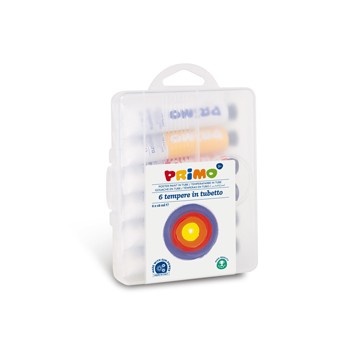 Astuccio 6 tubi tempera 18ml primo 2