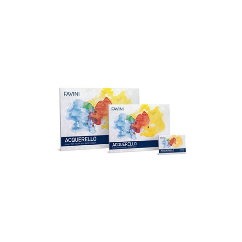 Blocco acquerello 10fg 340gr 35x50cm favini