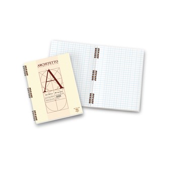 Blocco architetto spirale 22x29,7cm bianco 40fg 100gr 2
