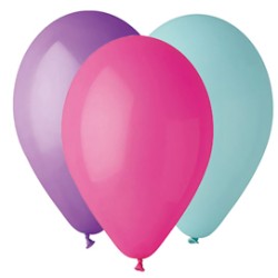 Busta 16 palloncini in lattice 30cm Colori assortiti big party