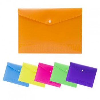 Busta A5 con bottone - colori assortiti 2