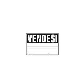 Cartello vendesi 24x33cm colori ass giallo-verde-arancio-fuxia e9202 edipro