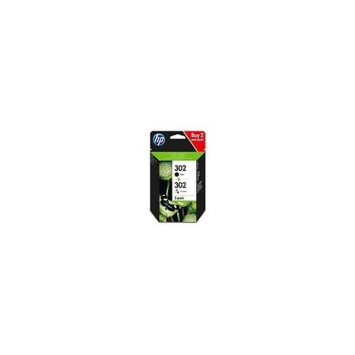 Multipack Cartucce HP 302 nero + colore