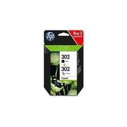 Multipack Cartucce HP 302 nero + colore