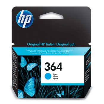 Cartuccia Hp n. 364 ciano 2