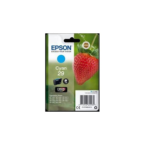 Cartuccia Epson serie fragola T2982 ciano 3,2ml