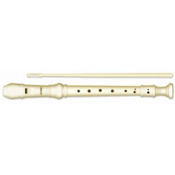Flauto soprano in abs smontabile con scovolino arda