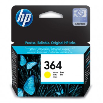 Cartuccia Hp n. 364 giallo