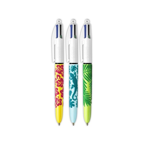 Penna bic 4 colori velours