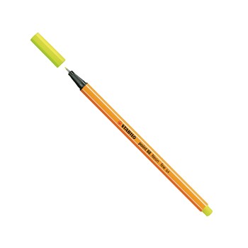 Pennarello stabilo point 88/024 giallo neon 2