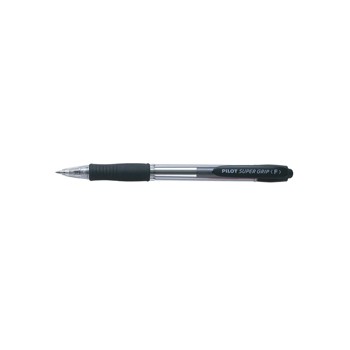 Penna sfera scatto super grip nero fine 0.7mm pilot 2