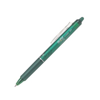 Penna sfera a scatto frixionball clicker 0,7mm verde pilot 2