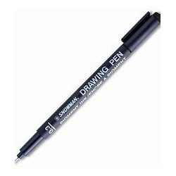 Pennarello Graphos Snowman 700 Drawing Pen Pigment Ink Nero 0.3