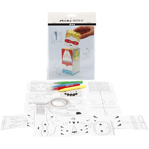Mini kit creativo, mostri e robot, 1 set