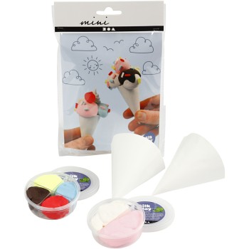 Mini kit creativo, coni gelato, 1 set 2