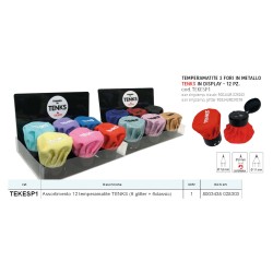 Temperamatite Tenks 3 fori serbatoio in stoffa 6 colori classici