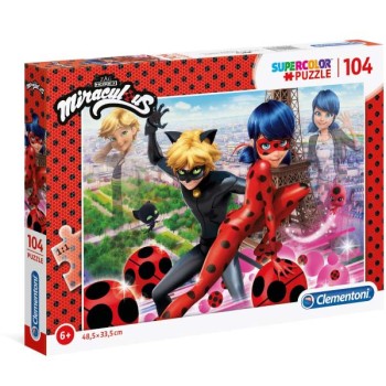 Puzzle 104 pezzi miraculous /48,5 x 33,5 / 6+ 2