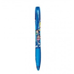 Penna Cancellabile Ricaricabile Me Contro Te a scatto - Blu