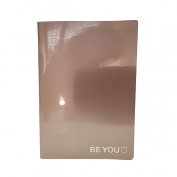 Maxi Quaderno BeYou Rosa Metal 4mm 2