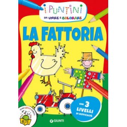 La fattoria - puntini da unire e colorare