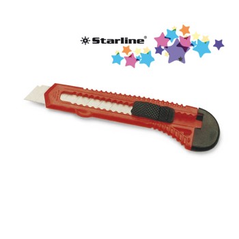Taglierino Cutter lama 18mm con bloccalama 2