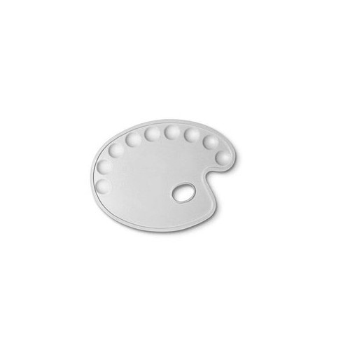 Tavolozza Ovale in plastica 30x22 cm