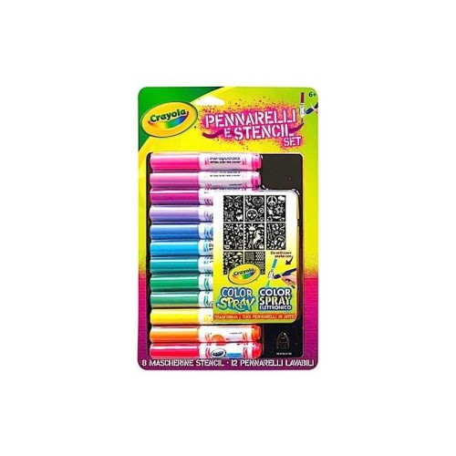 Ricarica crayola set girl 12 pennarelli...