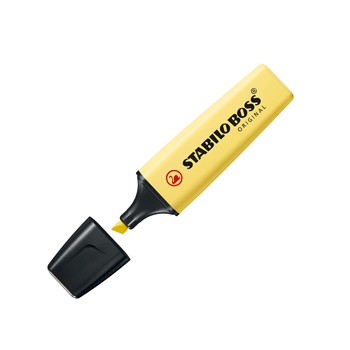 Evidenziatore stabilo boss pastel giallo banana 70/144