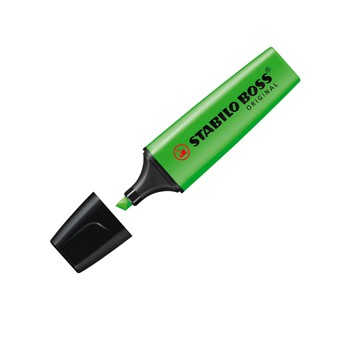 Evidenziatore stabilo boss verde 70/33