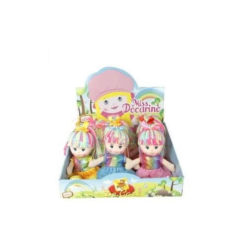 Bambola di pezza Miss DeCarina - Colori assortiti
