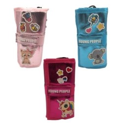 Rotolo 24 pastelli metallizzato Young People Baby Girl