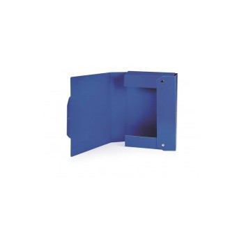 Scatola Progetto con bottone f.to A4 Dorso 8 - Blu