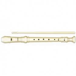 Flauto soprano in abs smontabile con scovolino arda