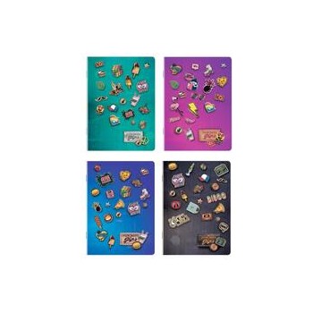Maxi Quaderno A4 100gr 96 pagine righe 1R Pin Smemoranda