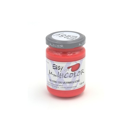 Acrilico Vermiglione - Barattolo 130 ml