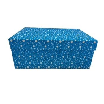 Scatola Full Color Symbols Azzurro F.To 30,5X22X12