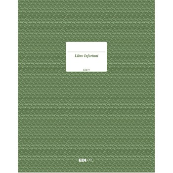 Registro infortuni - 31 x 24,5cm - 15 pagine