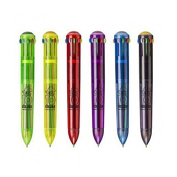 Penna 10 colori Fluo - Colori assortiti