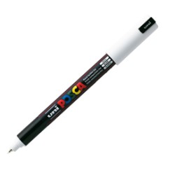 Marcatore Uni Posca PC1M punta extra fine 0,7mm bianco