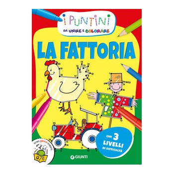 La fattoria - puntini da unire e colorare