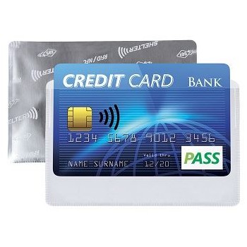 Porta Carta di credito con Schermo protettivo