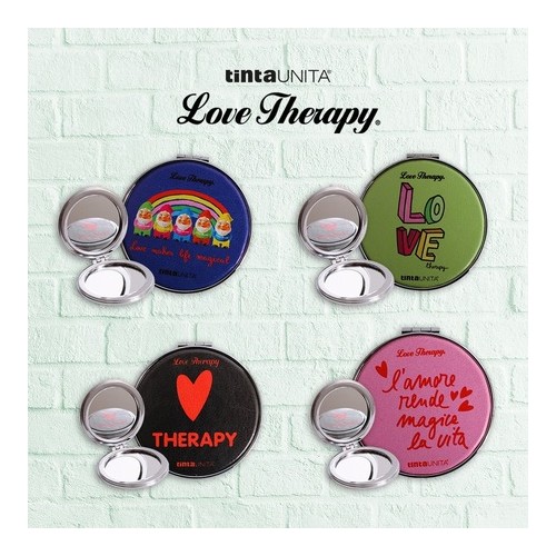 Specchietto da borsa LoveTherapy - Colori...