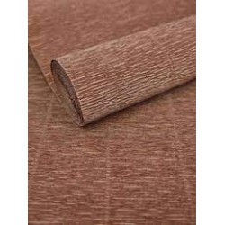 Rotolo Carta Crespa Marron e50cmx2,5m 180 gr
